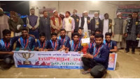 চাঁদলাই যুব সংঘ আয়োজিত নাইট মিনি ক্রিকেট টুর্নামেন্টের ফাইনাল অনুষ্ঠিত