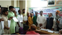  আওয়ামী স্বেচ্ছাসেবক লীগের সাথে জেলা আওয়ামী লীগ ও সহযোগী সংগঠনের মতবিনিময়