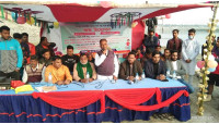  ৭ নং ওয়ার্ডে ফুটবল টুর্নামেন্টের উদ্বোধন।
